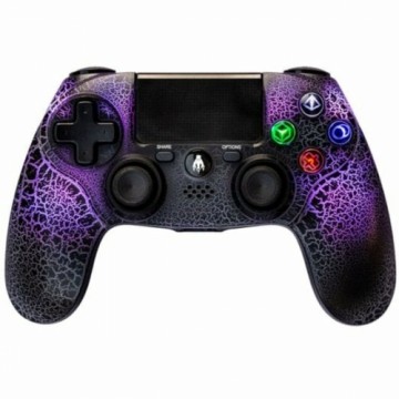 Bezvadu Datorspēļu kontrolieris Indeca RGB T-REX Violets PlayStation 4