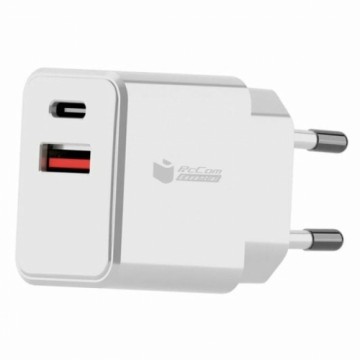 Сетевое зарядное устройство PcCom Essential Белый 20 W USB USB-C