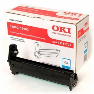 Toner OKI 43381723 Black Cyan