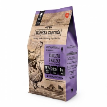 Wiejska Zagroda COUNTRY FARM Chicken with Duck - dry cat food - 10 kg