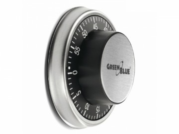 Greenblue 51348 Mechanical kitchen timer Silver