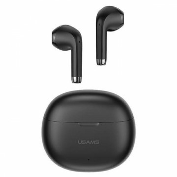 USAMS Słuchawki Bluetooth 5.3 TWS Rhymbo Series bezprzewodowe czarny|black BHUYO01 (US-YO17)