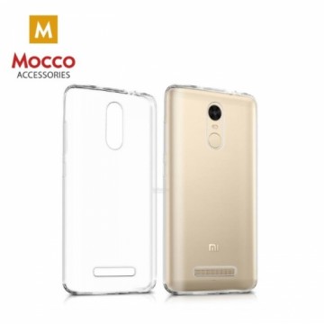 Mocco Ultra Back Case 0.3 mm Aizmugurējais Silikona Apvalks Priekš Huawei Y7 Pro (2018) / Enjoy 7C Caurspīdīgs