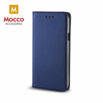 Mocco Smart Magnet Book Case Grāmatveida Maks Telefonam Huawei Honor 5X Zils