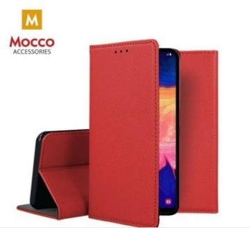 Mocco Smart Magnet Book Case For  Samsung Galaxy Note 20 5G Ultra Red