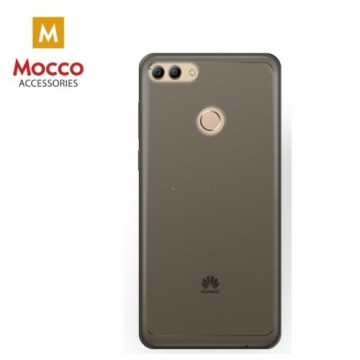 Mocco Ultra Back Case 0.3 mm Силиконовый чехол для Huawei P20 Прозрачный-черный