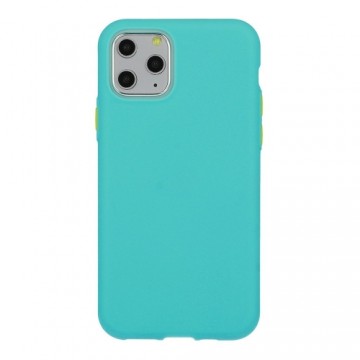 Mocco Soft Cream Silicone Back Case Aizmugurējais Silikona Apvalks Priekš Samsung Galaxy S21 Ultra Zaļš