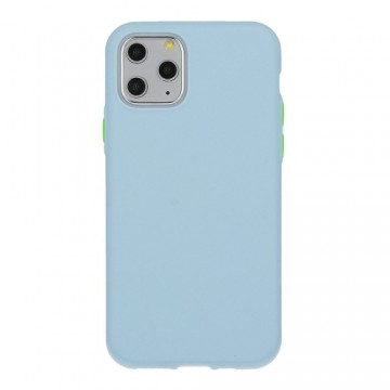 Mocco Soft Cream Silicone Back Case Aizmugurējais Silikona Apvalks Priekš Samsung Galaxy S21 Plus Zils