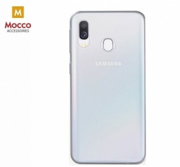 Mocco Ultra Back Case 0.3 mm Aizmugurējais Silikona Apvalks Priekš Samsung A105 Galaxy A10 Caurspīdīgs