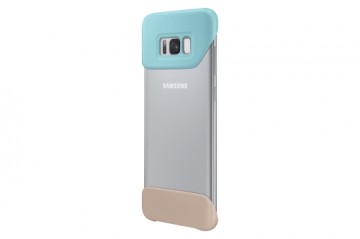 Samsung EF-MG955CMEGWW 2 Piece Original Cover for Samsung G955 Galaxy S8 Plus Blue / Brown