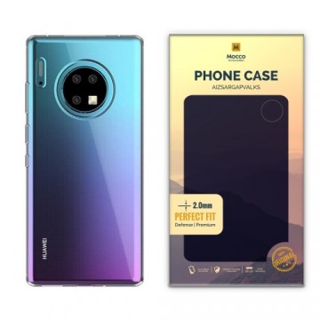 Mocco Original Clear Case 2mm Aizmugurējais Silikona Apvalks Priekš Huawei Mate 30 Caurspīdīgs (EU Blister)