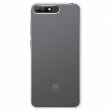 Huawei Y6 (2018) Oriģināls PC Aizmugures apvalks Caurspīdīgs (EU Blister)