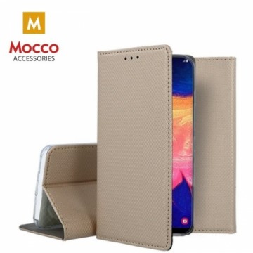 Mocco Smart Magnet Book Case Grāmatveida Maks Telefonam Xiaomi Poco X4 Pro 5G Zeltains