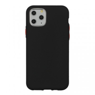 Mocco Soft Cream Silicone Back Case for Samsung Galaxy A42 5G Black