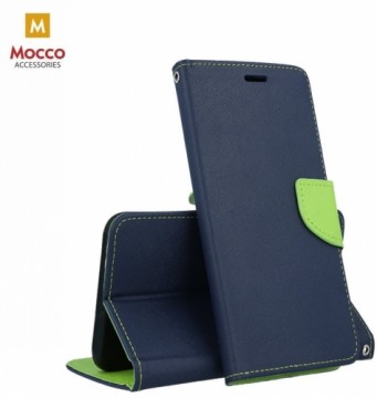 Mocco Fancy Case Чехол Книжка для телефона Samsung Galaxy A42 5G Синий - Зелёный