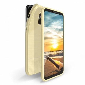 Dux Ducis Mojo Case Premium Izturīgs Silikona Aizsargapvalks Priekš Apple iPhone X / XS Zeltains