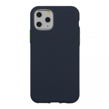 Mocco Soft Cream Silicone Back Case Силиконовый чехол для Samsung Galaxy S21 Plus Тёмно Cиний