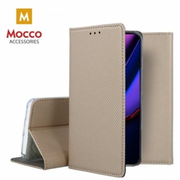 Mocco Smart Magnet Book Case Grāmatveida Maks Telefonam Apple iPhone 11 Pro Zeltains