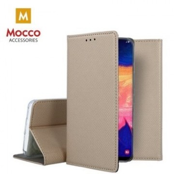 Mocco Smart Magnet Book Case Grāmatveida Maks Huawei Y5p Zeltains