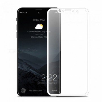 Swissten Ultra Durable 3D Japanese Tempered Glass Premium 9H Aizsargstikls Apple iPhone XS Max Balts