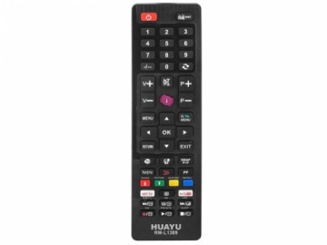 HQ LXP1389 ТВ пульт Vestel LCD/LED / RM-L1389 Smart / Netflix / Youtube / Черный