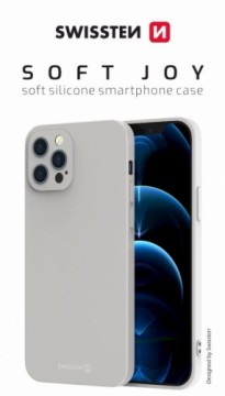 Swissten Soft Joy Silicone Case for Apple  iPhone 14 Plus Stone Grey