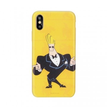 Cartoon Network Johnny Bravo Aizmugurējais Silikona Apvalks Priekš Apple iPhone X / XS Smoking