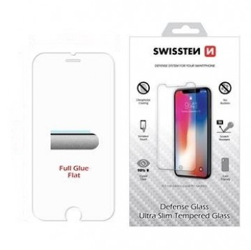 Swissten Ultra Slim Tempered Glass Premium 9H Aizsargstikls Samsung G955 Galaxy S8 Plus (Ekrāna līdzenai virsmai)