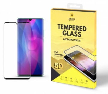 Mocco Full Glue 5D Signature Edition Tempered Glass Aizsargstikls Pilnam Ekrānam Huawei Honor View 20 Melns