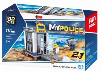 Blocki MyPolice Prison / KB0651 / Constructor with 78 parts / Age 6+