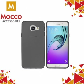 Mocco Ultra Back Case 0.3 mm Aizmugurējais Silikona Apvalks Priekš Samsung G925 Galaxy S6 Edge Caurspīdīgs - Melns