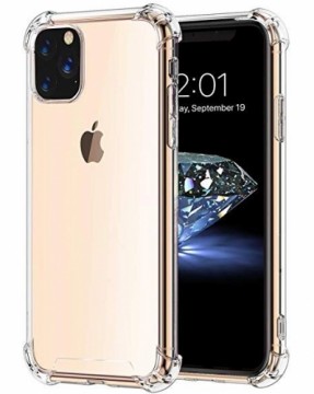 Mocco Anti Shock Case 0.5 mm Aizmugurējais Silikona Apvalks Priekš Apple iPhone 12 Pro Max Caurspīdīgs