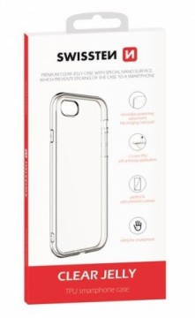 Swissten Clear Jelly Back Case 1.5 mm Silicone Case for Huawei P40 Lite Transparent