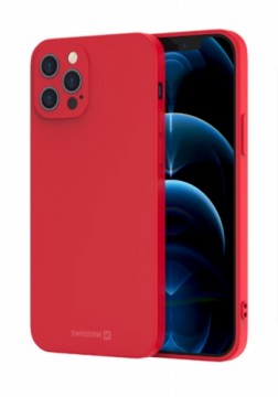 Swissten Soft Joy Silicone Case for Huawei P40 Lite Red