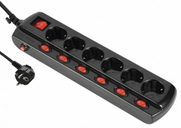 Electraline 62517 Multisocket Multiswitch 1.5m 16A