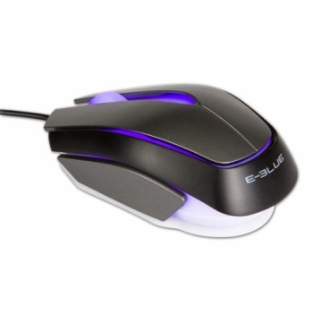 E-Blue EMS633 MOOD Gaming Mouse with Additional Buttons / 3 LED Lights / 2400 DPI / USB Black