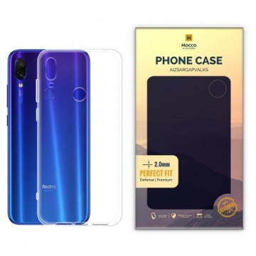 Mocco Original Clear Case 2mm Aizmugurējais Silikona Apvalks Priekš Xiaomi Redmi Note 8T Caurspīdīgs (EU Blister)