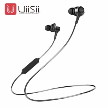 UiiSii BT-260 Bluetooth Stereo Wireless Sports Earphones With Remote Control / IPX4 Waterproof / Magnetic Connection