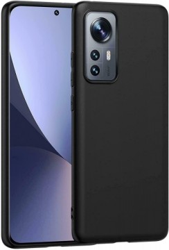 Mocco Ultra Slim Soft Matte 0.3 mm Матовый Силиконовый чехол для Xiaomi 12T 5G / Xiaomi 12T Pro 5G Черный