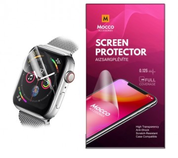 Mocco Full Coverage 0.125mm Clear Screen Protector for Apple Watch 38mm