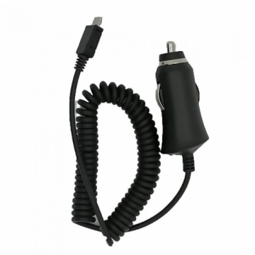 HQ Premium Car charger 1A + micro USB cable Black