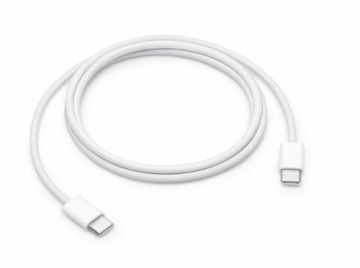 Wooco USB-C uz USB-C Datu un Uzlādes Kabelis 1m Balts