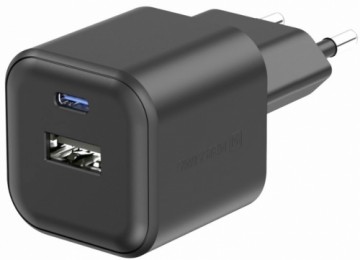 Swissten Travel Charger 12W USB-C / USB-A