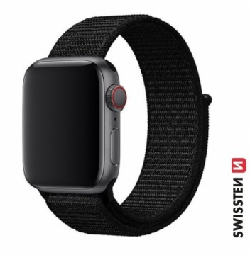 Swissten Нейлоновый Pемешок для Apple Watch 42 / 44 / 45 / 49 mm