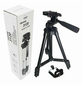 Wooco 3120 Tripod for Camera or Phone 1m