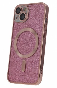 Mocco Glitter Chrome MagSafe Case Силиконовый Чехол для Apple iPhone 14