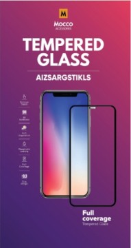 Mocco Full Face / Full Glue Tempered Glass Aizsargstikls Pilnam Ekrānam Xiaomi 13 Lite Melns