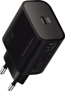 Promate PowerPort-20PD Premium Travel Charger Type-C PD 20W