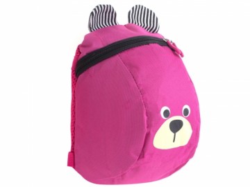 RoGer Children's Backpack Bear Pink