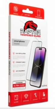 Swissten Raptor Diamond Ultra Clear Full Face Tempered Glass Aizsargstikls priekš Samsung Galaxy S21 FE